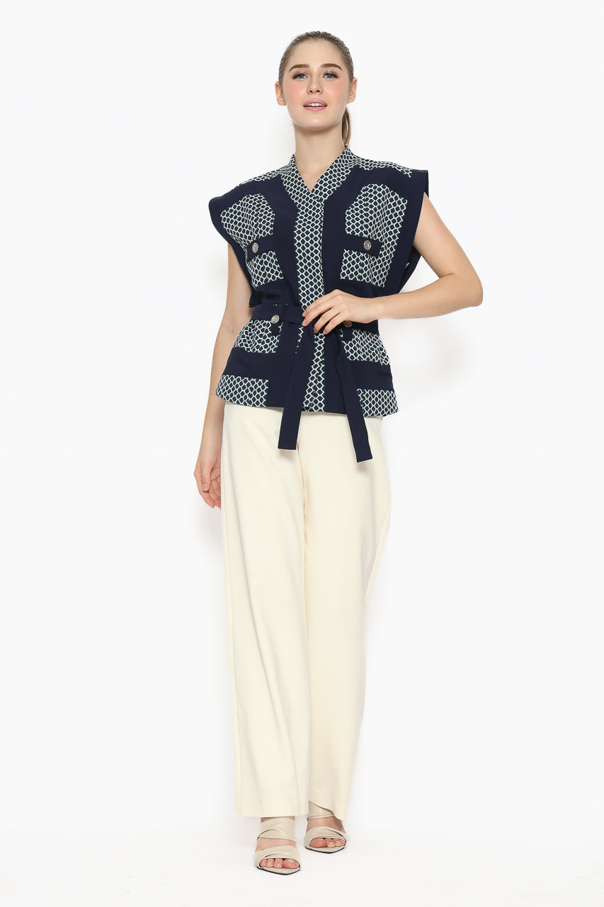 Bloom et Champs Leopard Polka Top