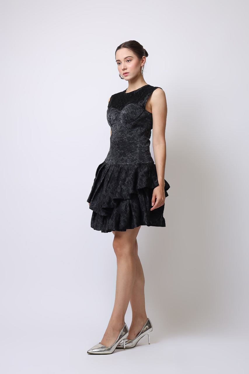 Bloom et Champs Dress ACL Grey Lace