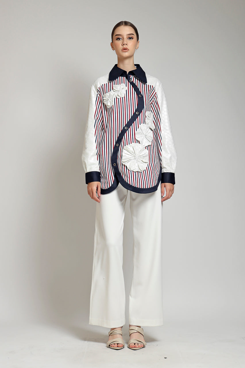 Bloom et Champs Kemeja Bunga Tempel