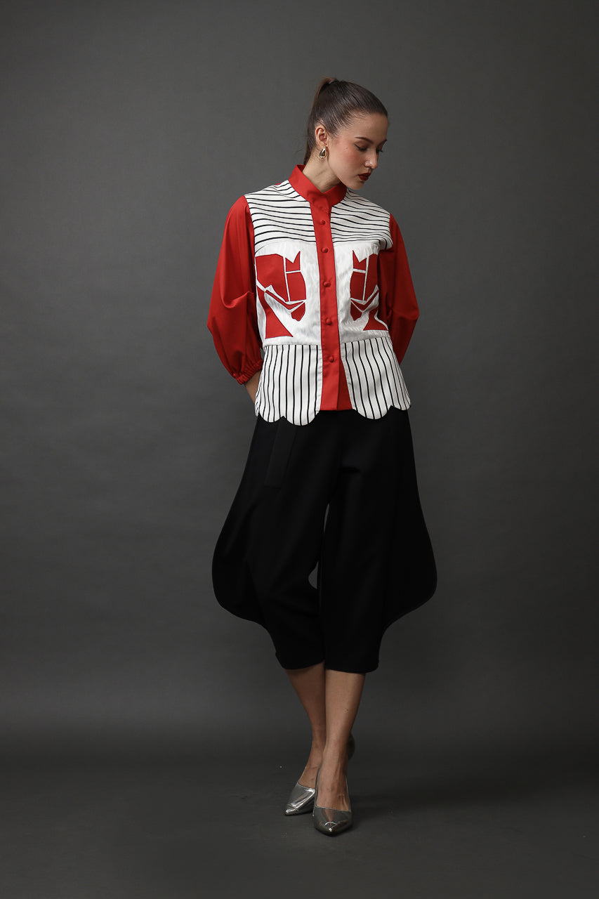 Bloom et Champs Red Horsie Shirt