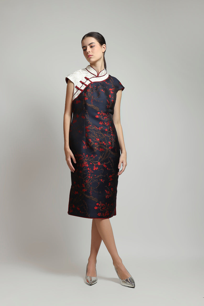 Bloom et Champs Dress Cheongsam Tassel