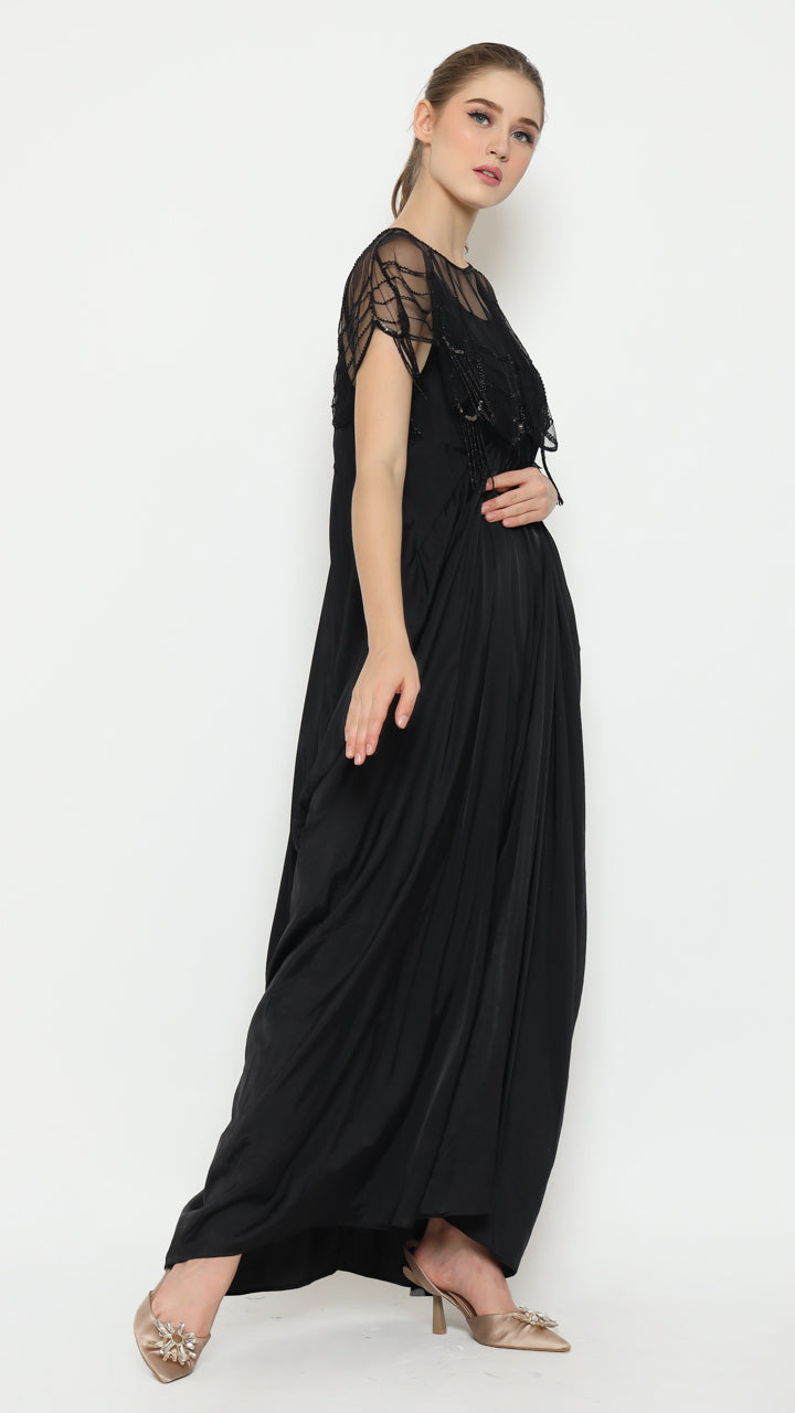 Bloom et Champs Kaftan Spaghetti Dress and Bolero