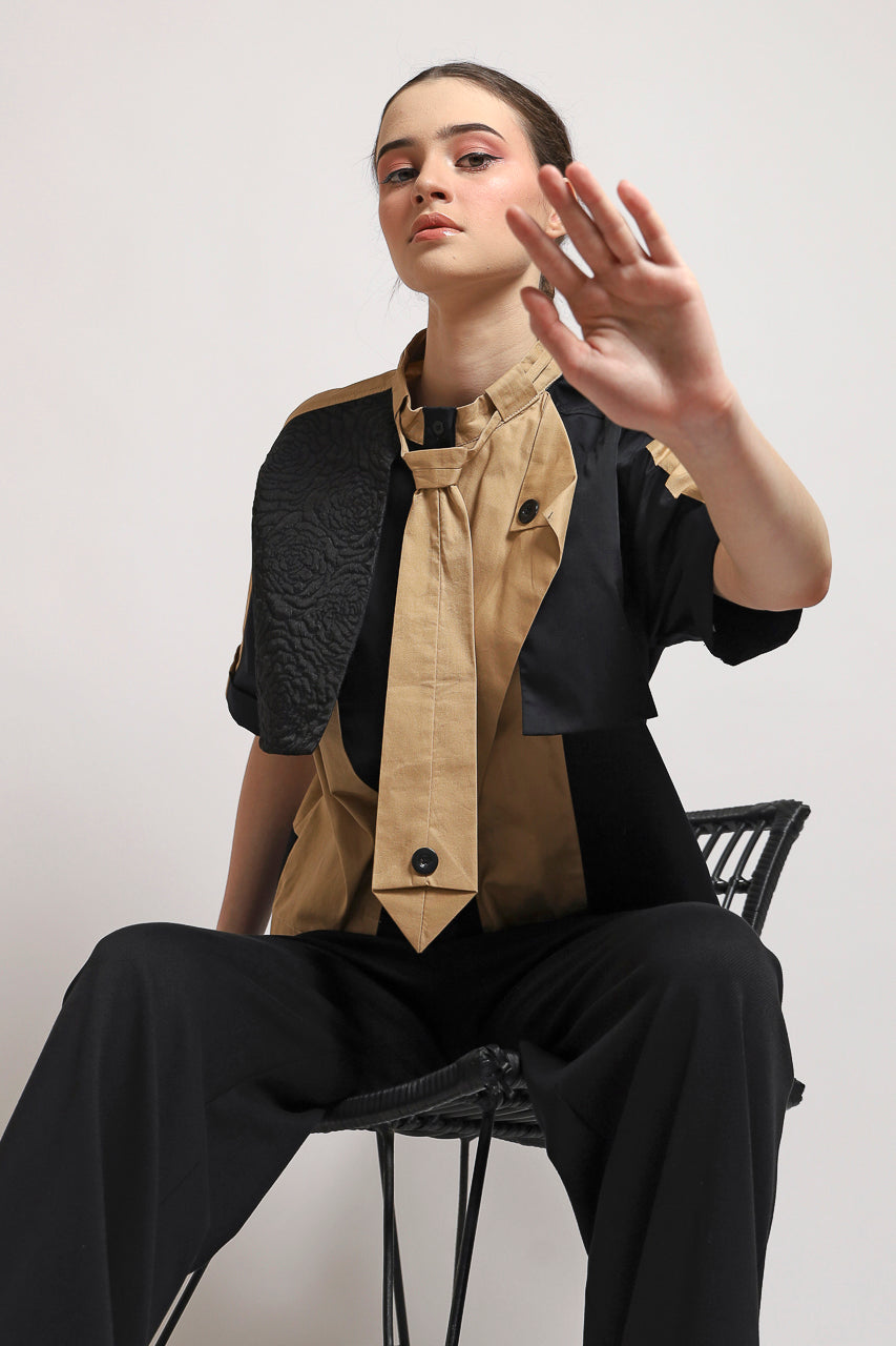 Bloom et Champs Kemeja Dasi Daisy Mocha