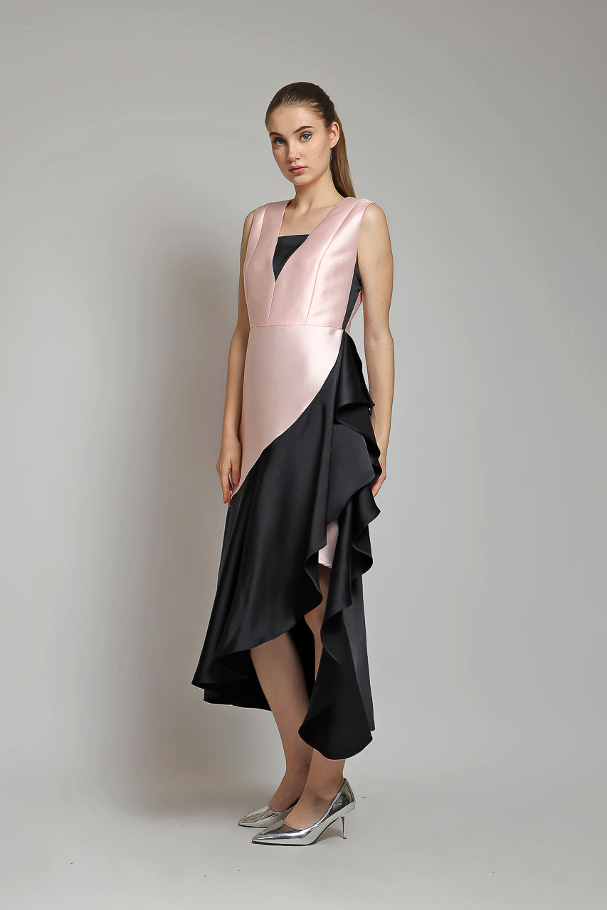 Bloom et Champs Dress Black Pink