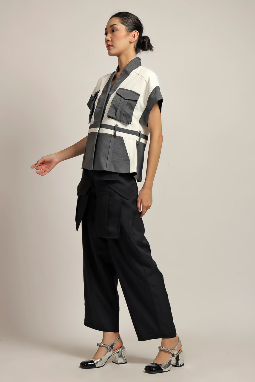 Bloom et Champs AK Kimono Kantong Blouse