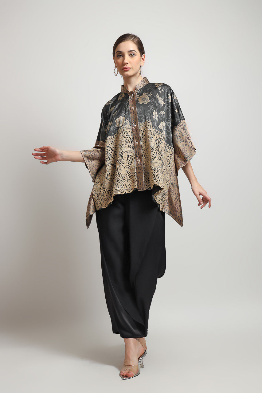 Bloom et Champs Ethnic Lawar Top