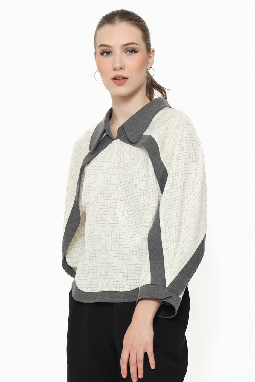 Bloom et Champs Kemeja Lintang in Beige