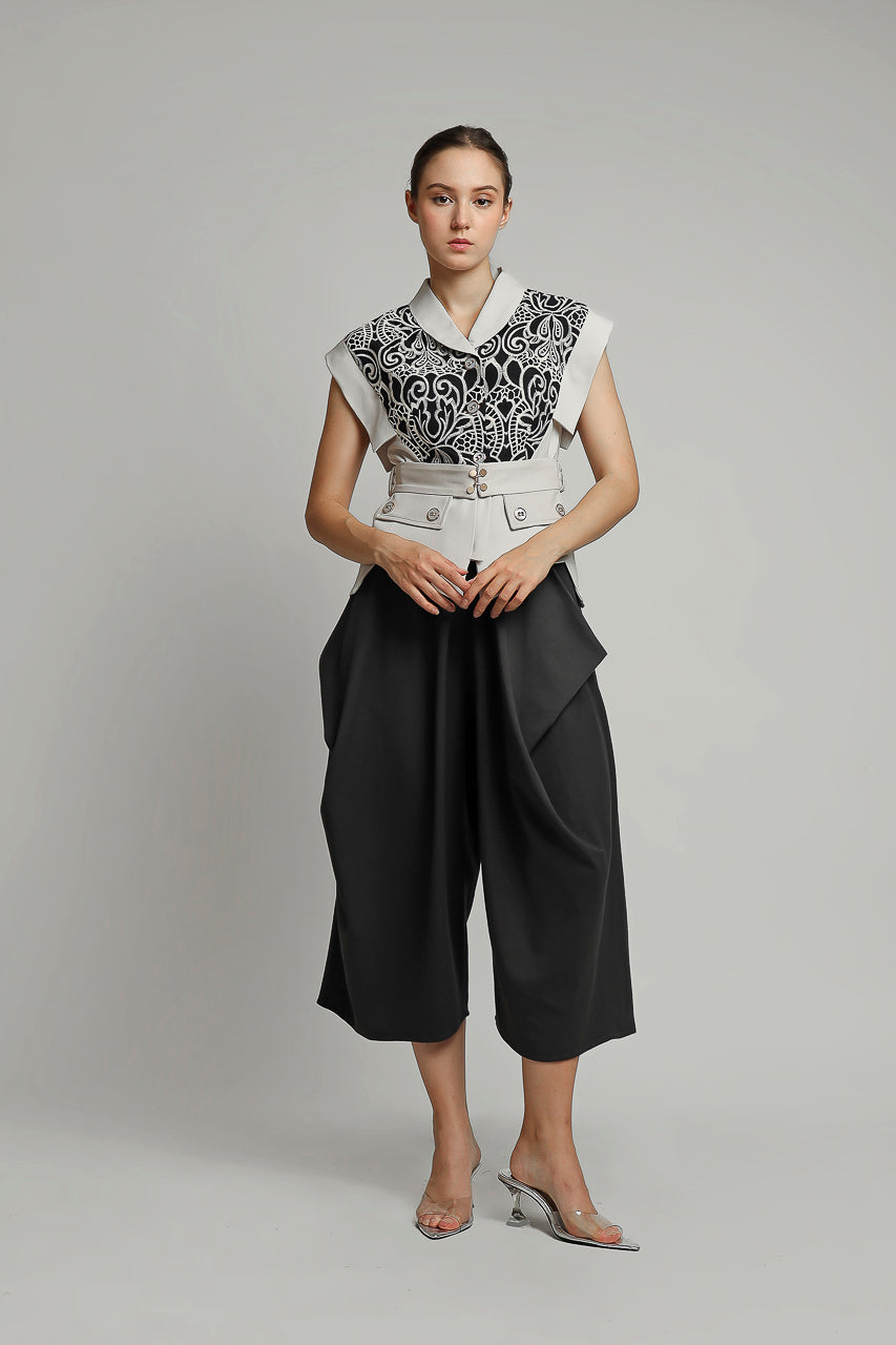 Bloom et Champs Kimono Etnik Grey