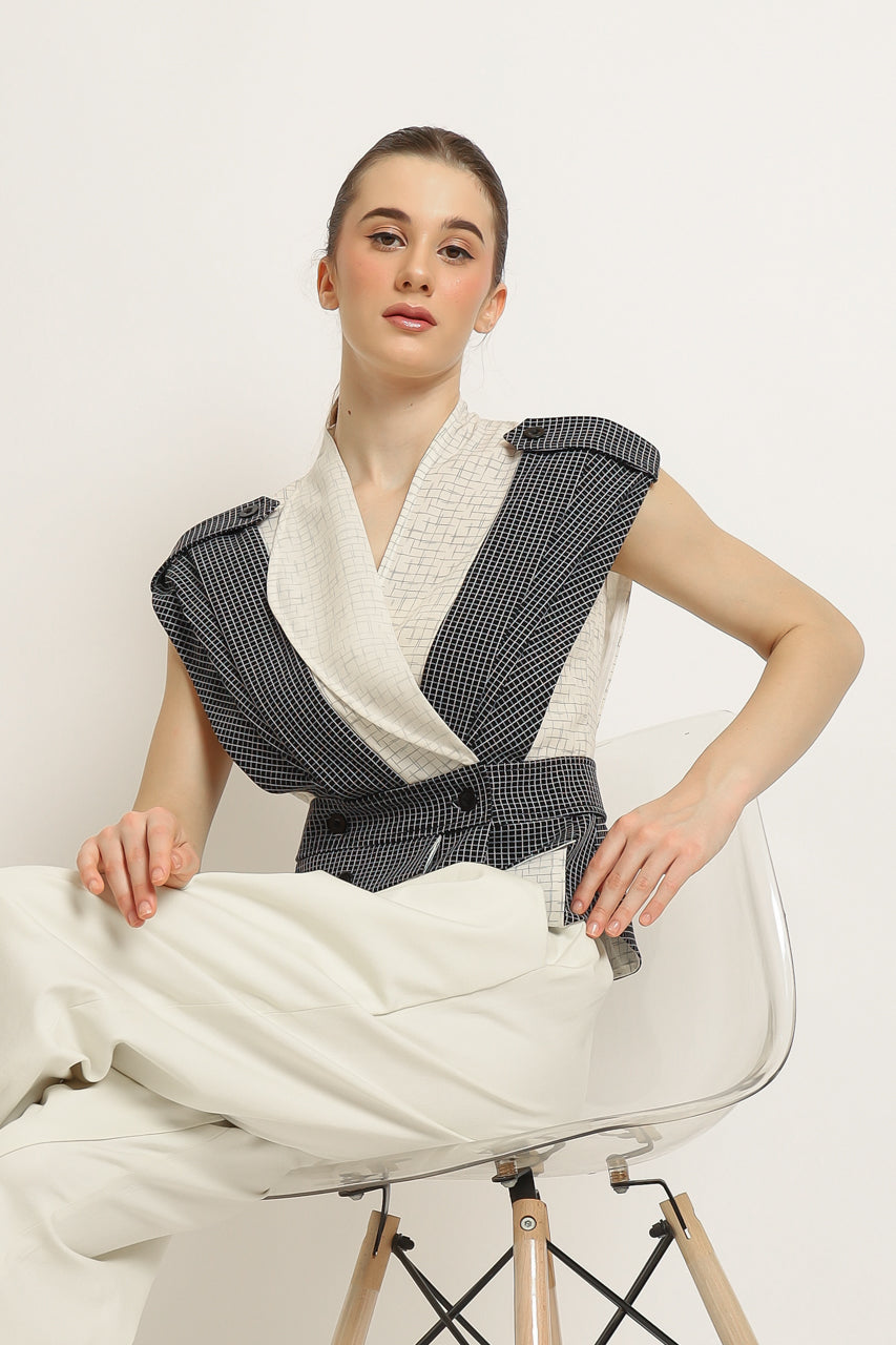 Bloom Et Champs Set Peplum Top Sketches