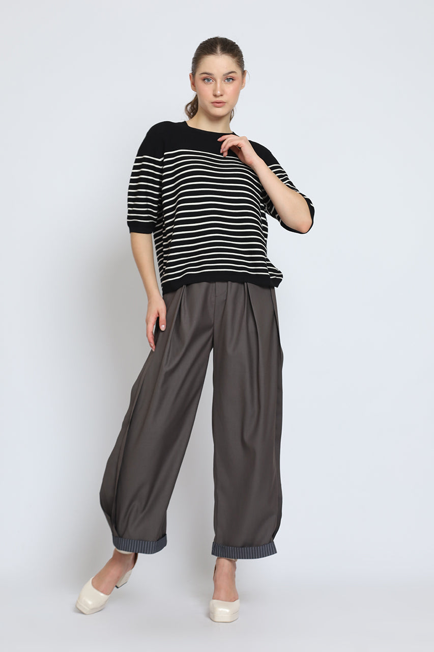 Bloom et Cotton BC Stripes Knit/ Yoji Pants