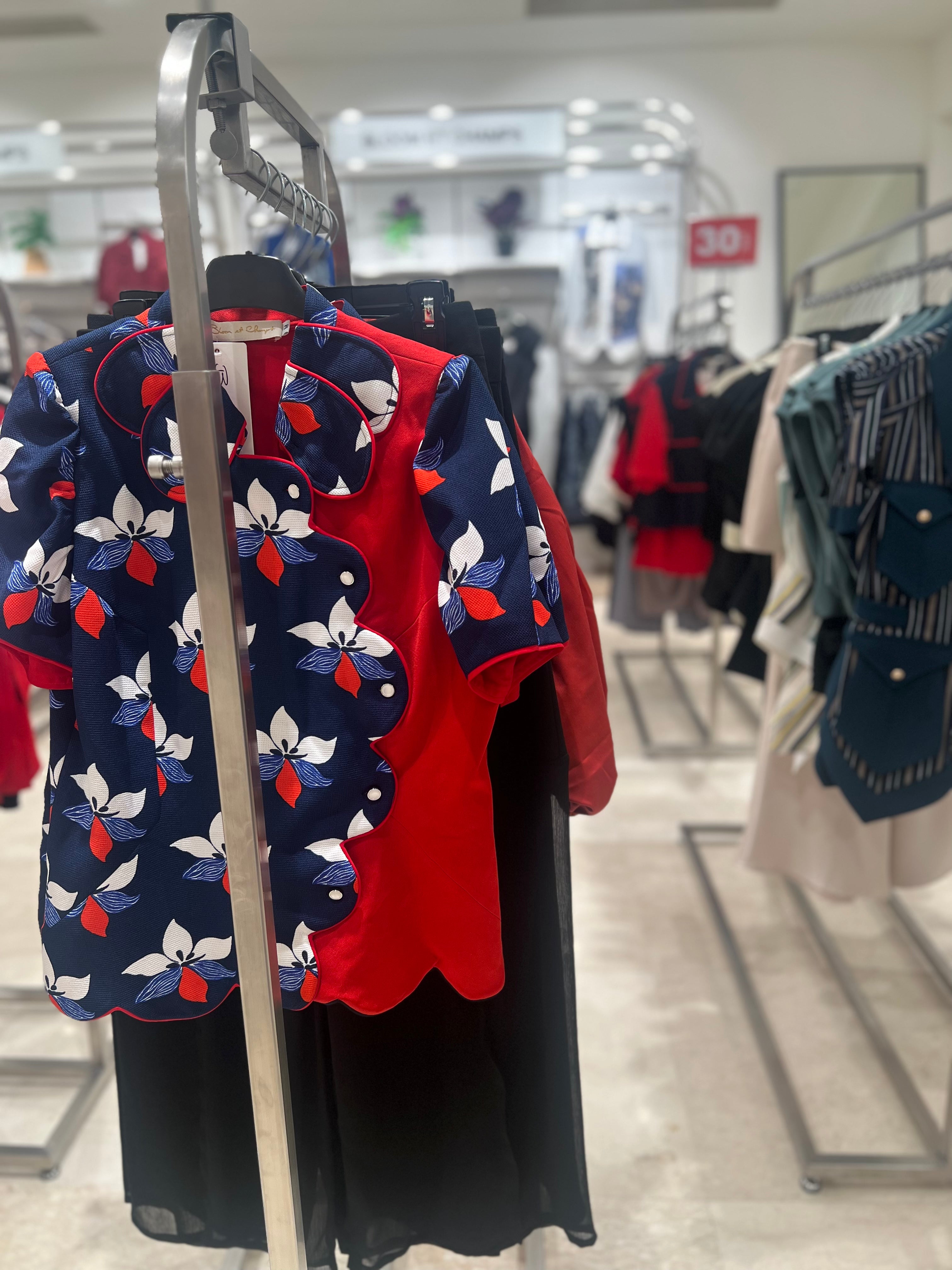 Bloom et Champs Scalloped Sakura Shirt