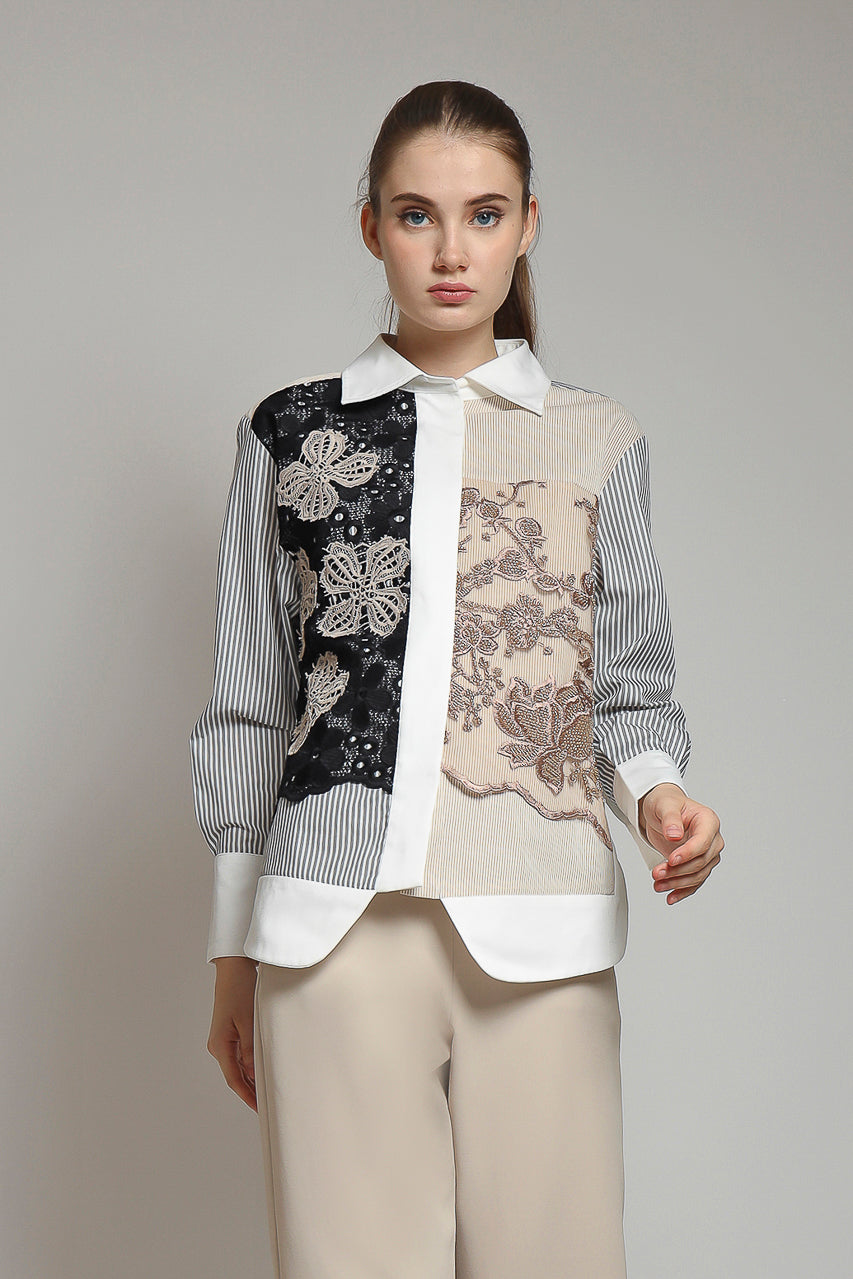 Bloom et Champs Kemeja BB in Creme