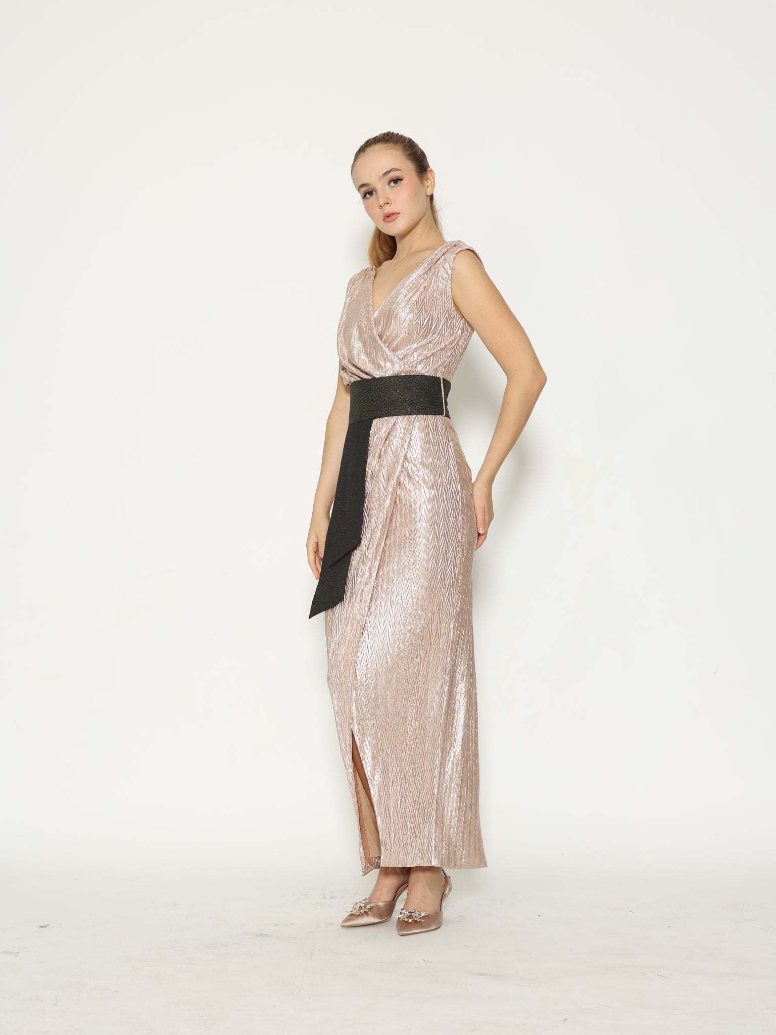 Bloom et Champs Dress Ploi Metalik
