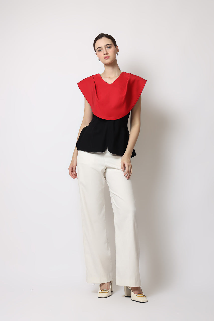 Bloom et Champs Red Selena Top