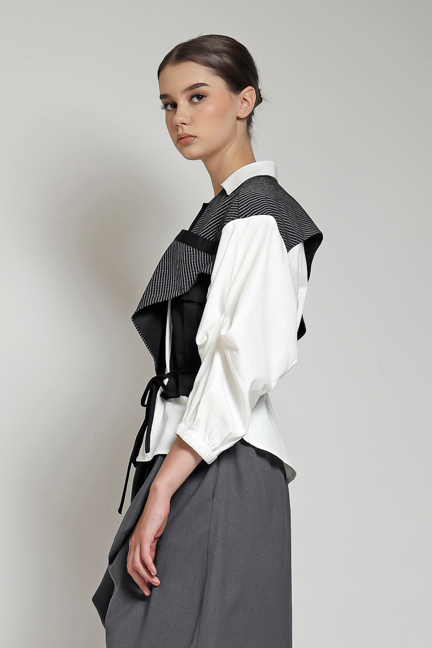 Bloom et Champs Kemeja Layer / Celana Kewer Abu