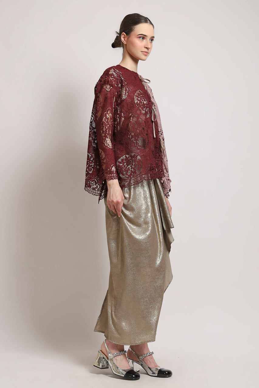 Bloom et Champs Kimono Brukat Two Tone Pita