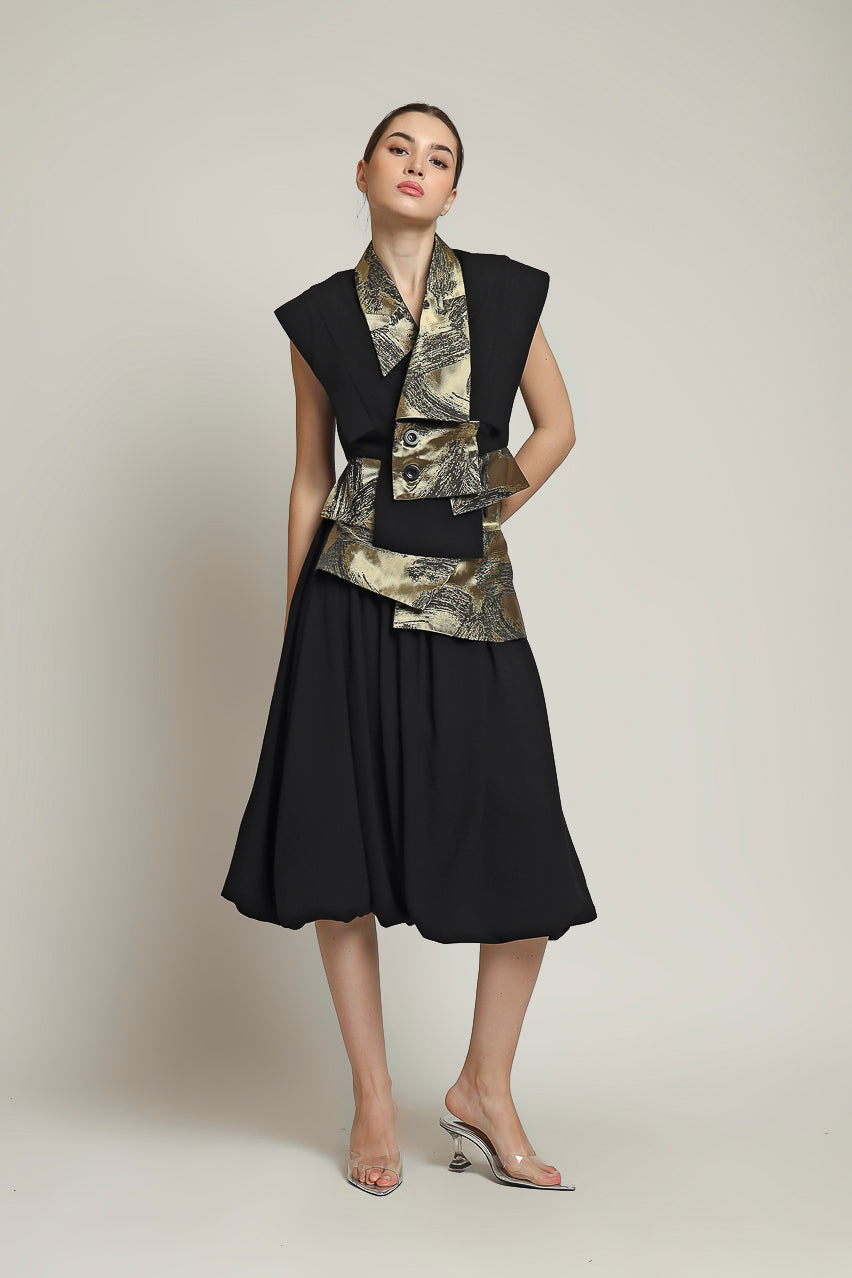 Bloom et Champs Set Balloon Golden