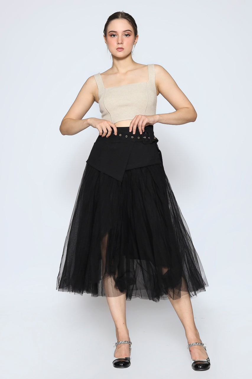 Bloom et Cotton Tutu Skirt with Belt