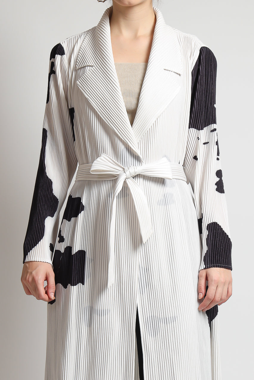 Bloom et Champs Long Panda Vest Pleats