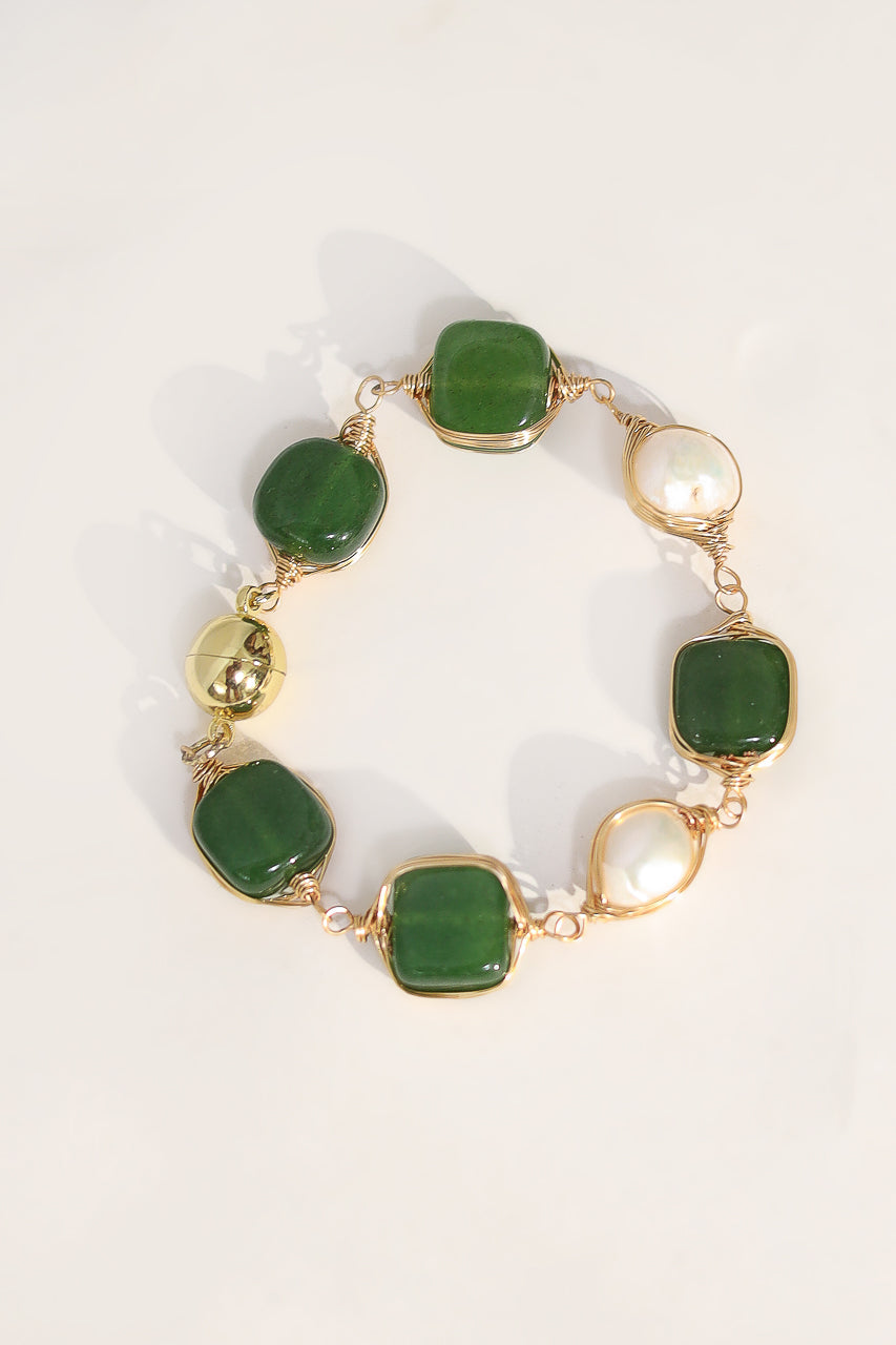 Bloom Jade Bracelet