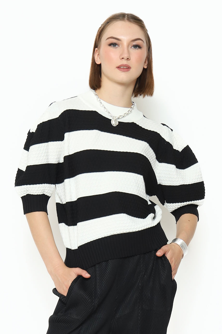 Bloom et Cotton Zebra Knit