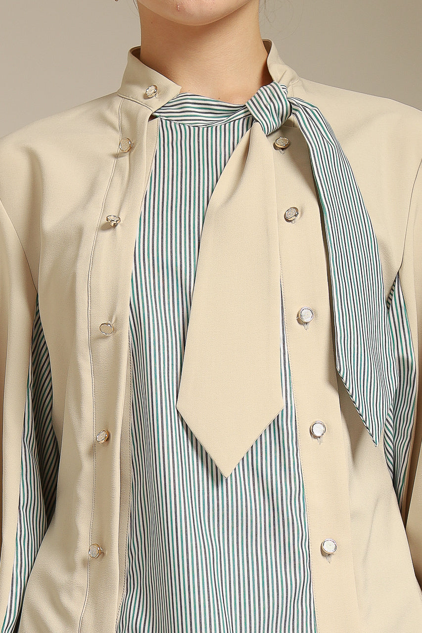 Bloom et Champs Tied Ria Shirt