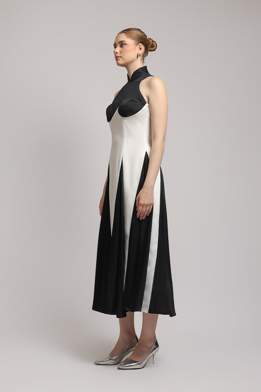 Bloom et Champs Scarlet Monochrome Dress