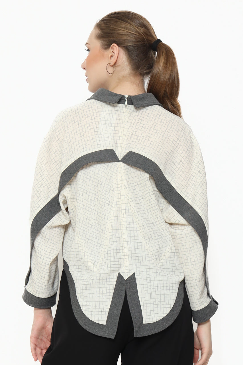 Bloom et Champs Kemeja Lintang in Beige