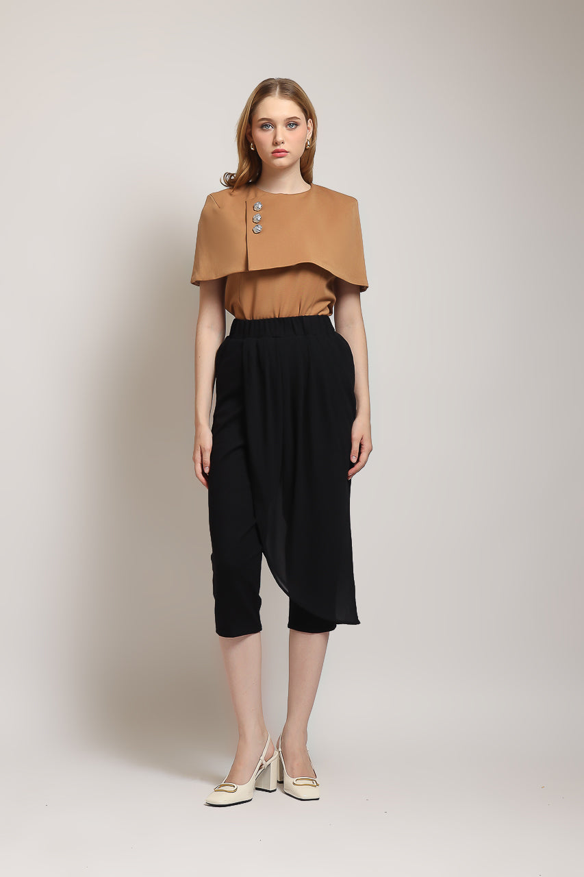 Bloom et Champs Rosie Cape in Mocha