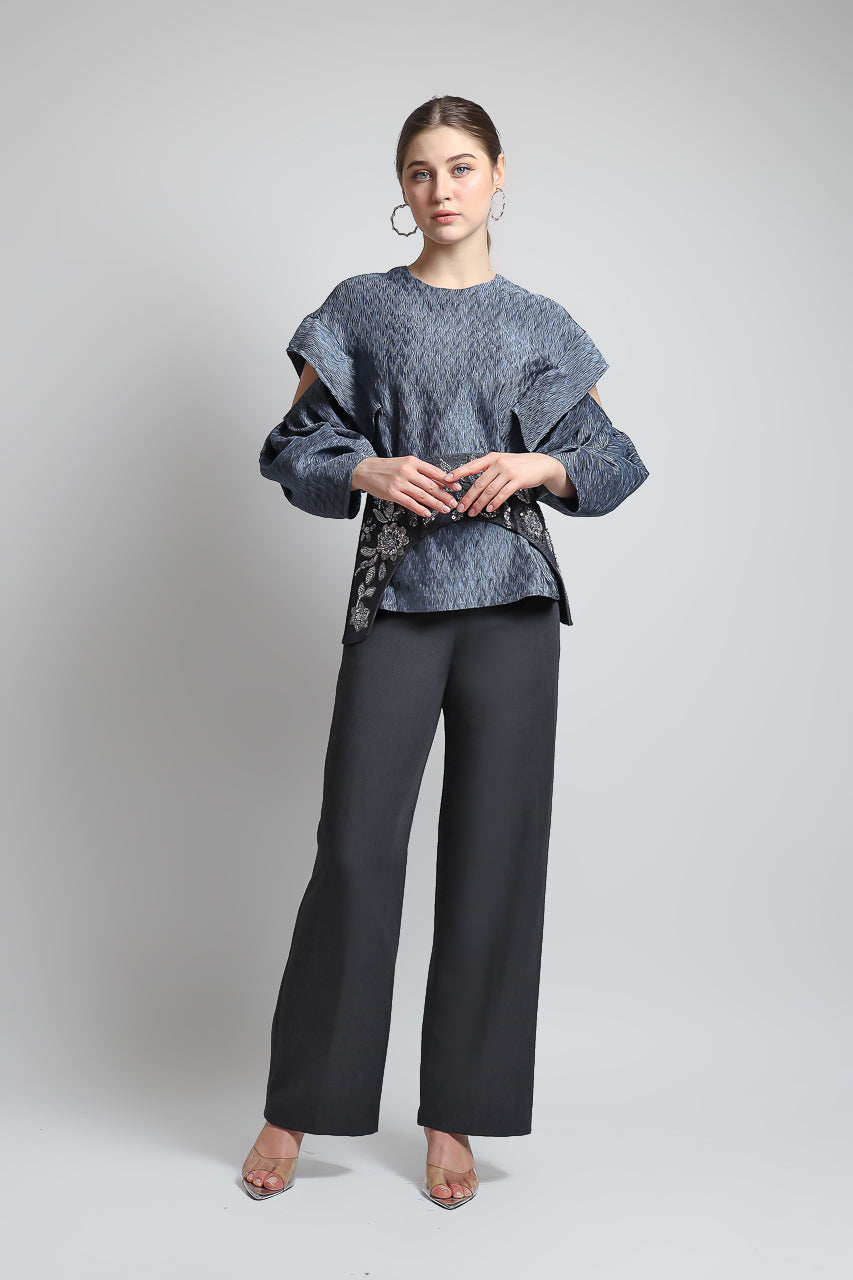 Bloom et Champs Top Obi Saten Pleats