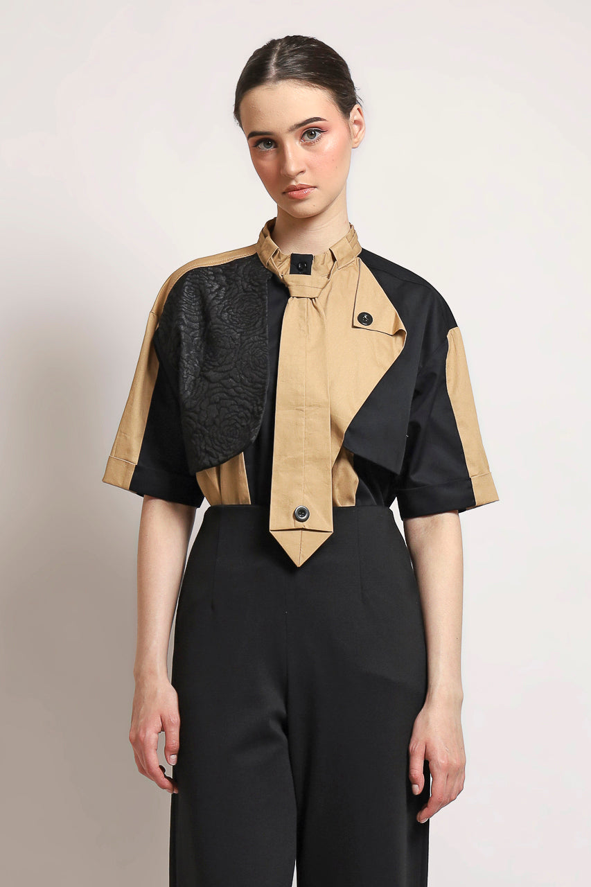 Bloom et Champs Kemeja Dasi Daisy Mocha