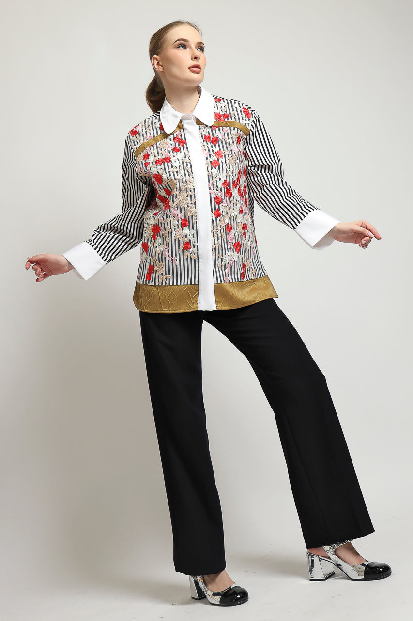 Bloom et Champs Kemeja Garden Tulle