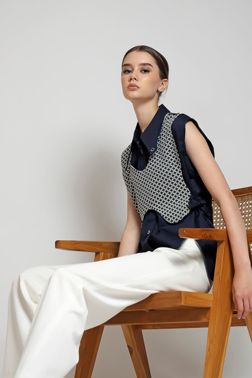 Bloom et Champs Top Rompi Navy