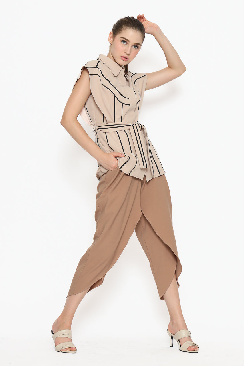 Bloom et Champs Tosca List Krem/Pocket Tulip Pants