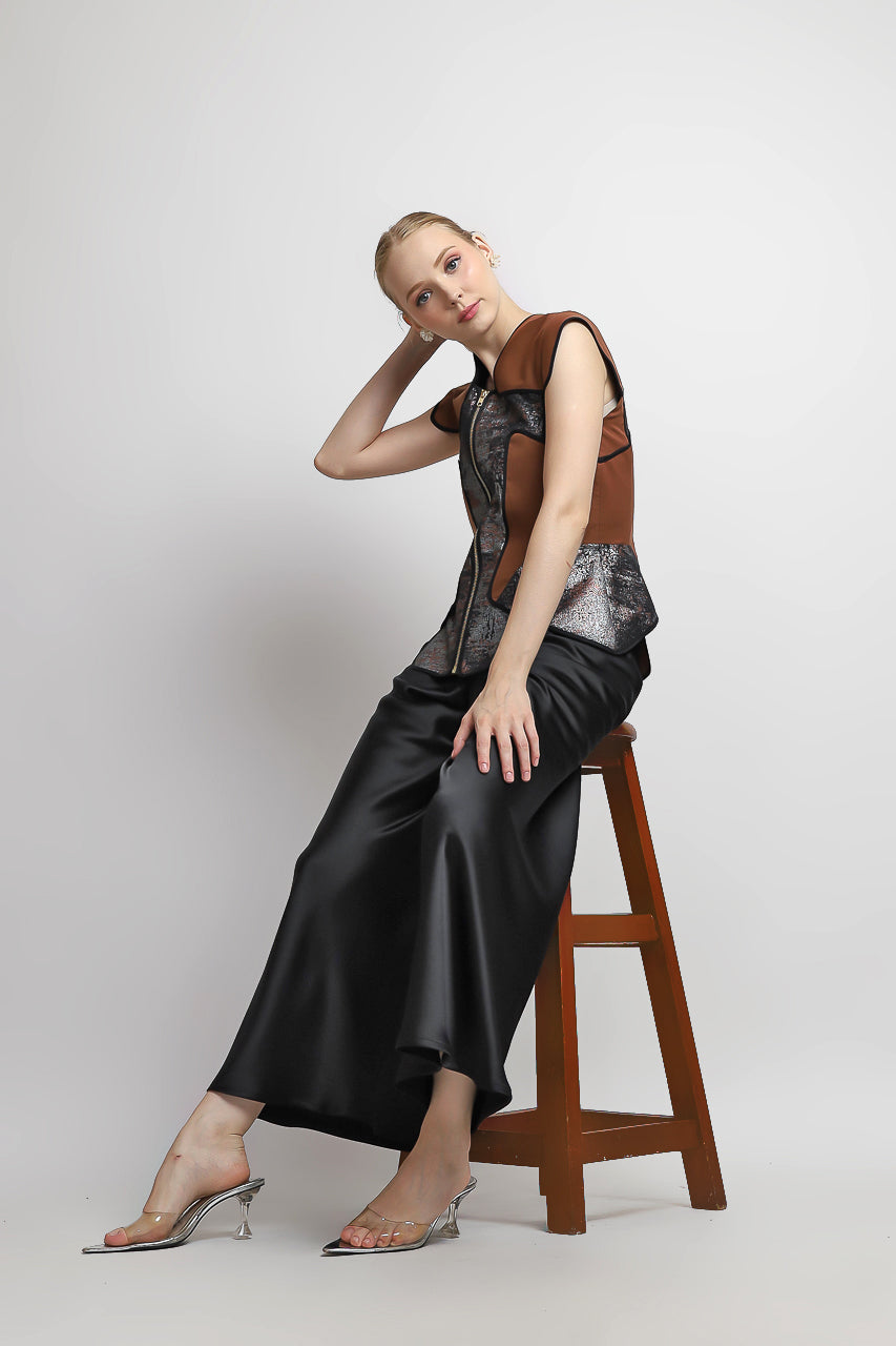 Bloom et Champs Top Jacket Caramel