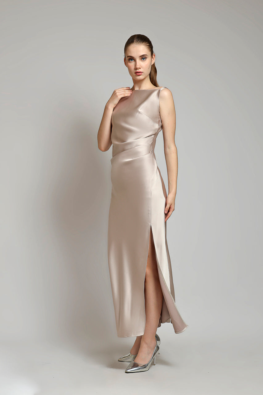 Bloom et Champs Dress Kotak Champagne