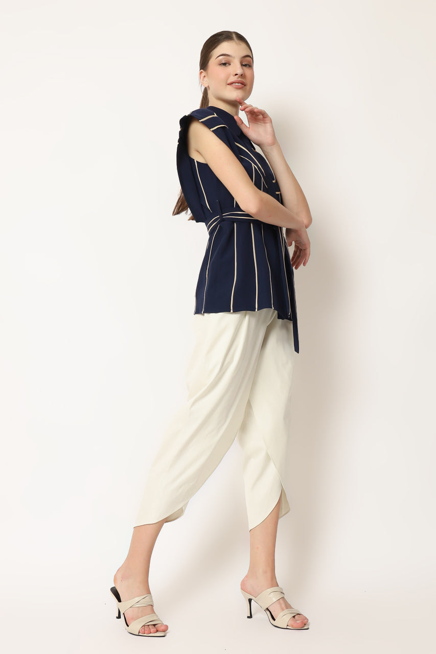 Bloom et Champs Tosca Top in Navy