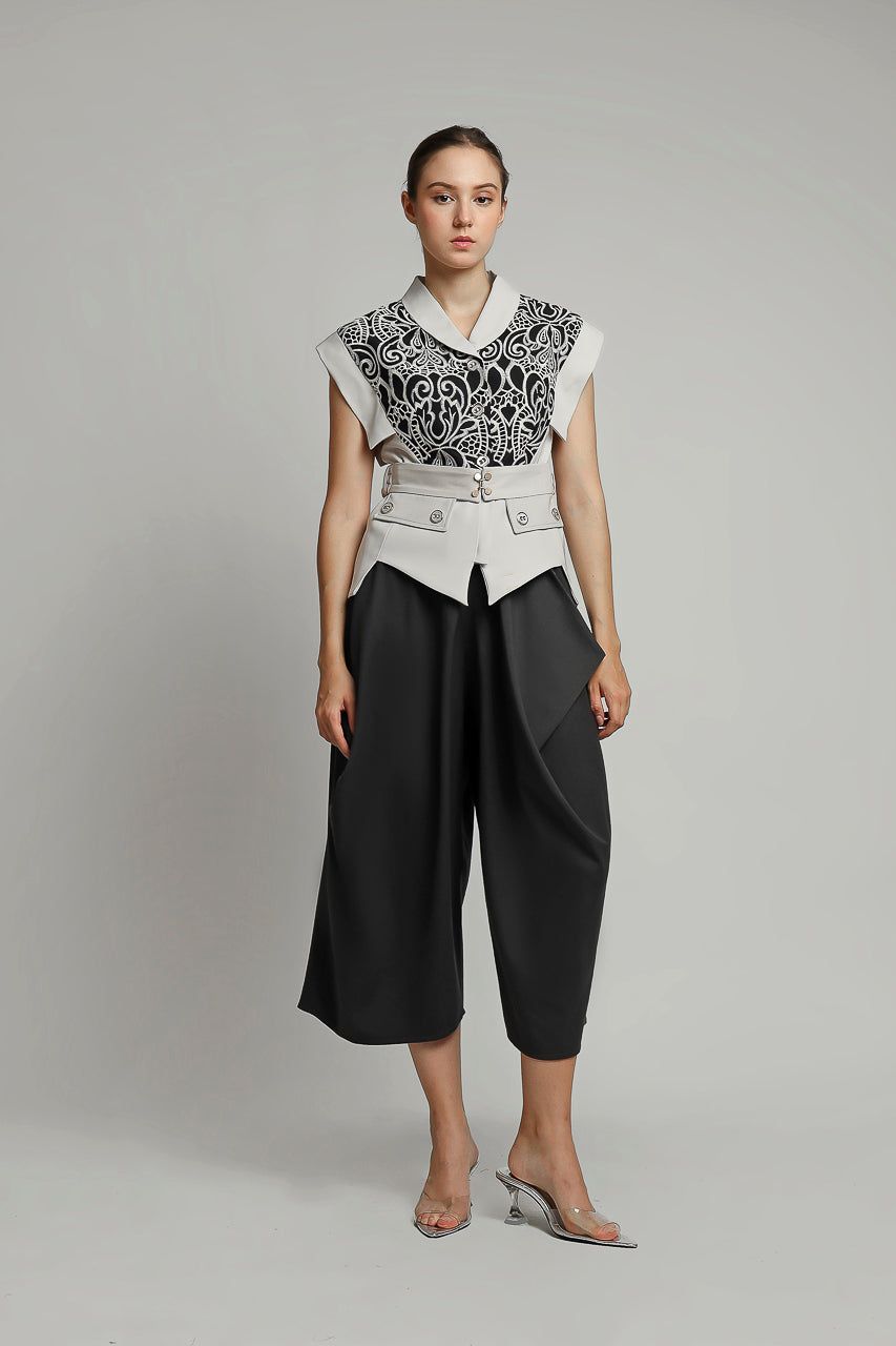 Bloom et Champs Kimono Etnik Grey