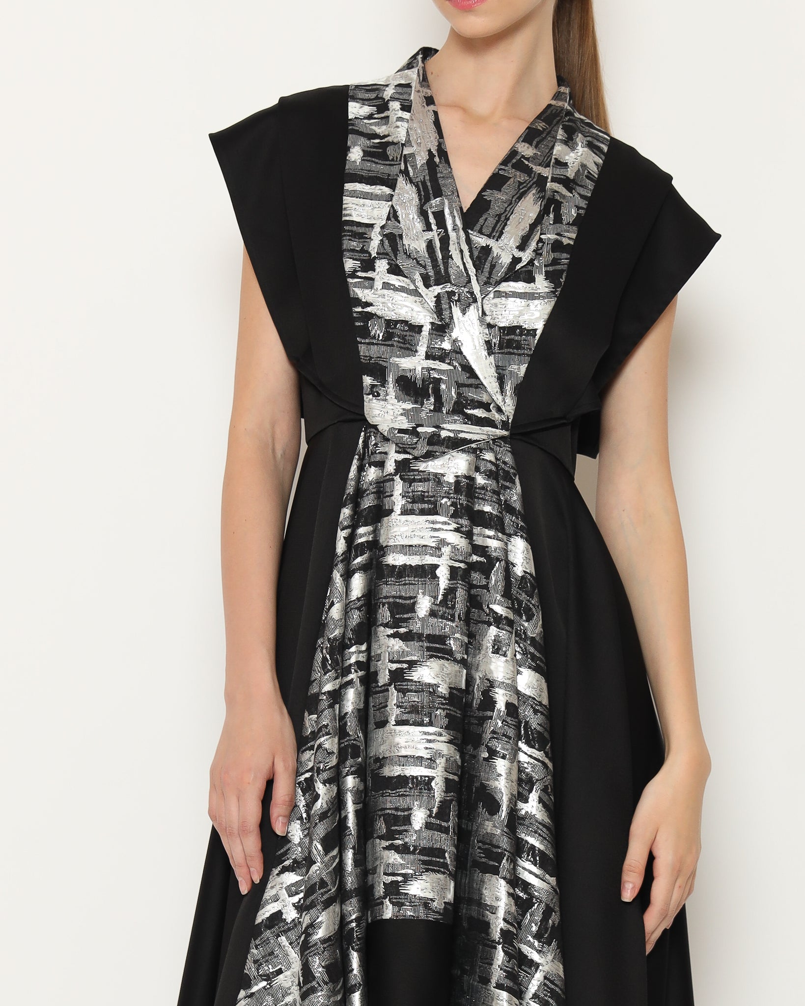 Bloom et Champs Dress Emas Jacquard