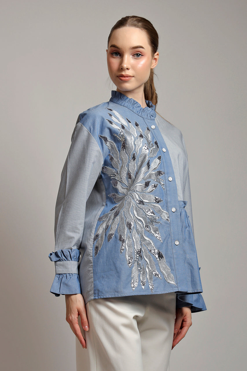 Bloom et Champs Kemeja Kembang Jari