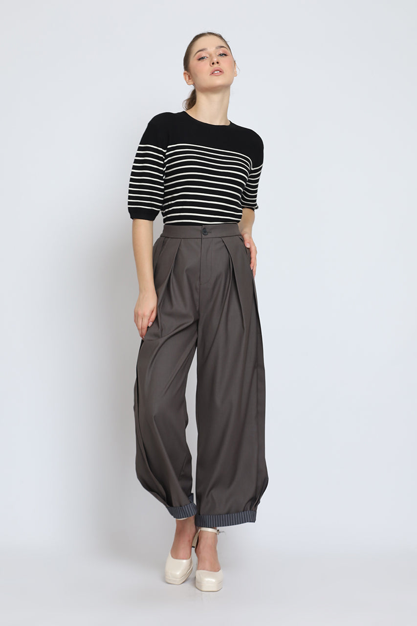 Bloom et Cotton BC Stripes Knit/ Yoji Pants