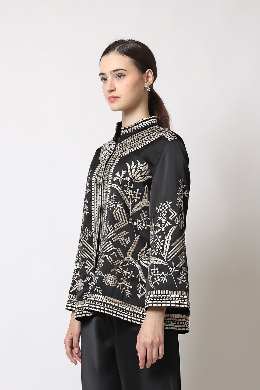 Bloom et Champs Altas Bordir Hitam