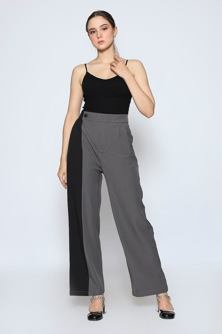 Bloom et Cotton Grey Combination Pants
