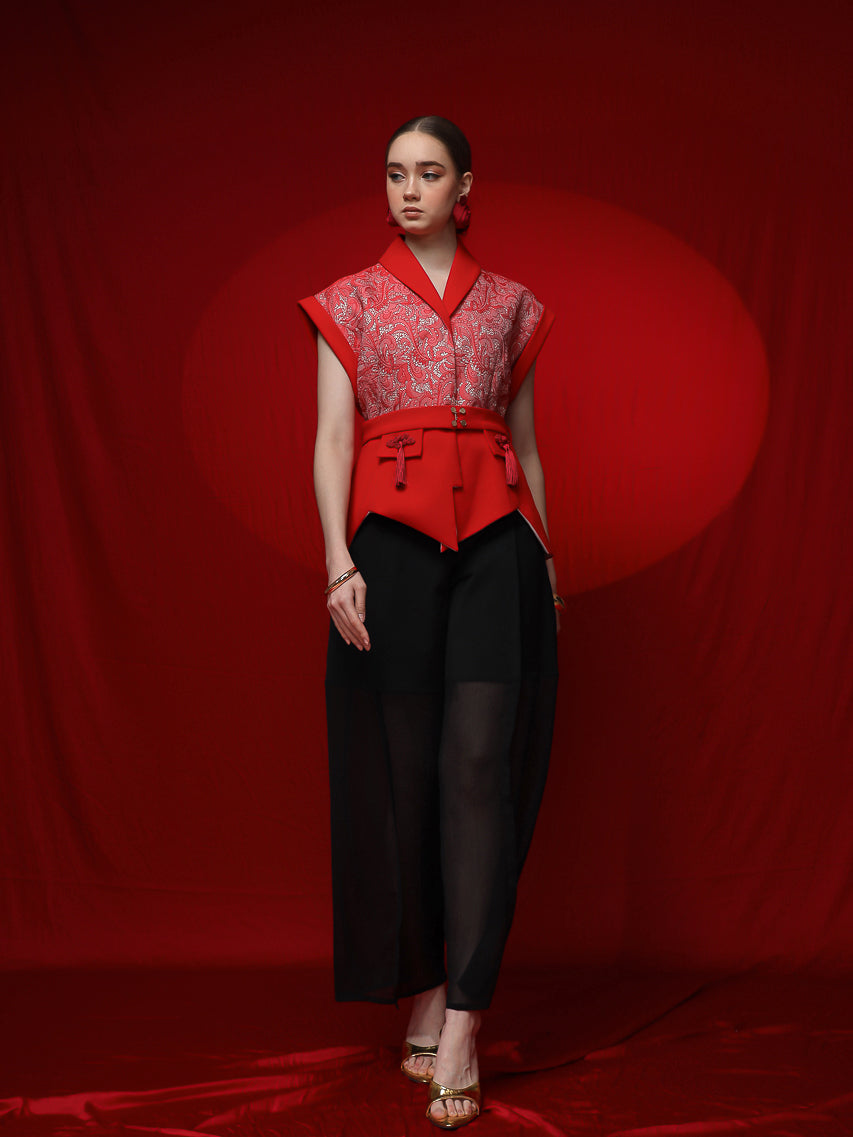 Bloom et Champs AK Kimono Wave Merah