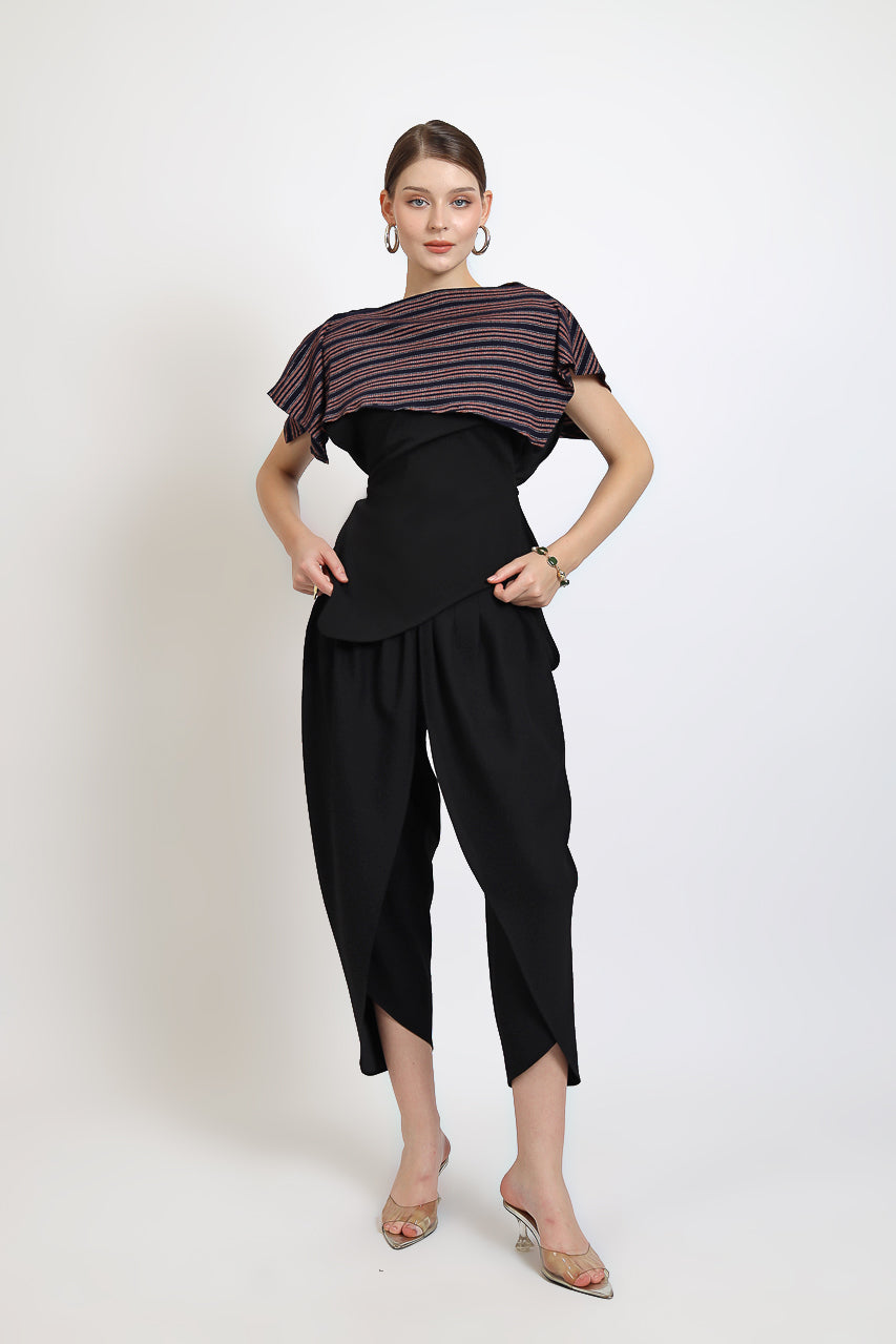Bloom et Champs Double Layer Stretch Blouse/Aladin Pants