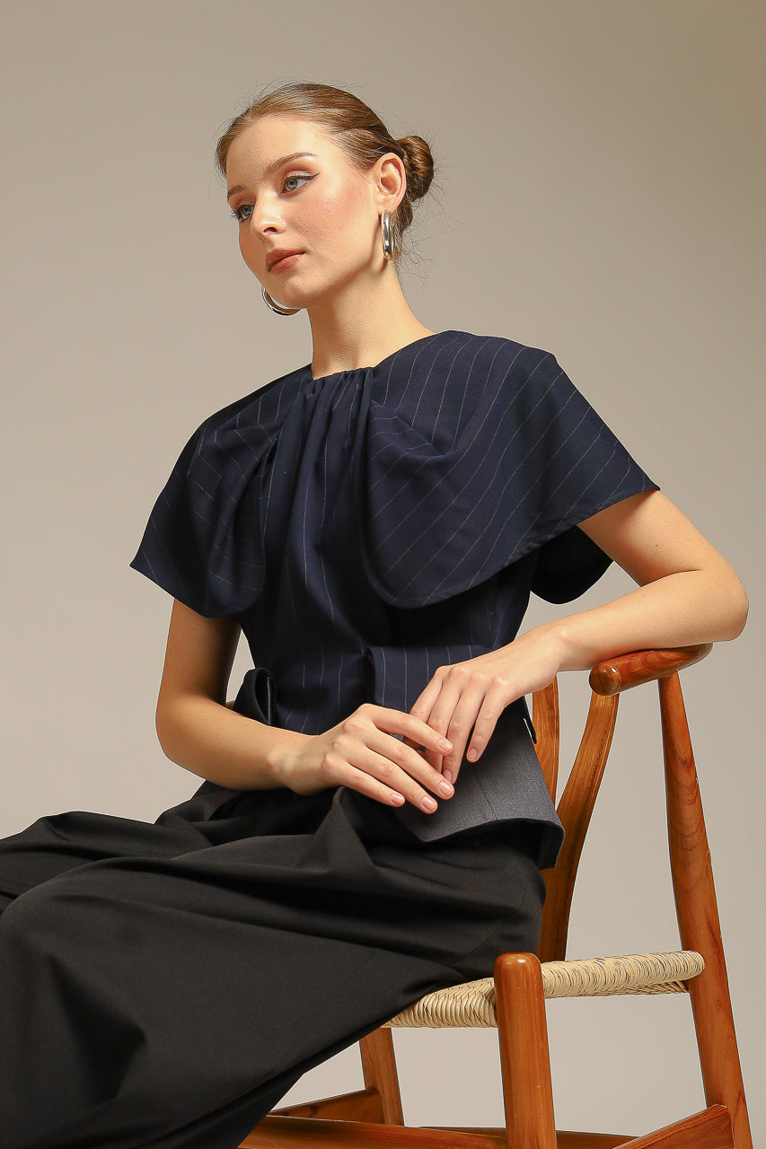 Bloom et Champs Love Navy Blouse