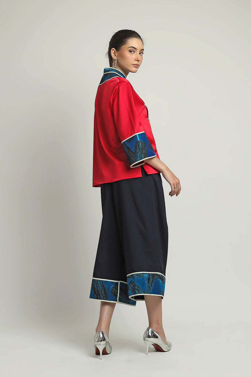 Bloom Et Champs Fan Rong Blouse Set