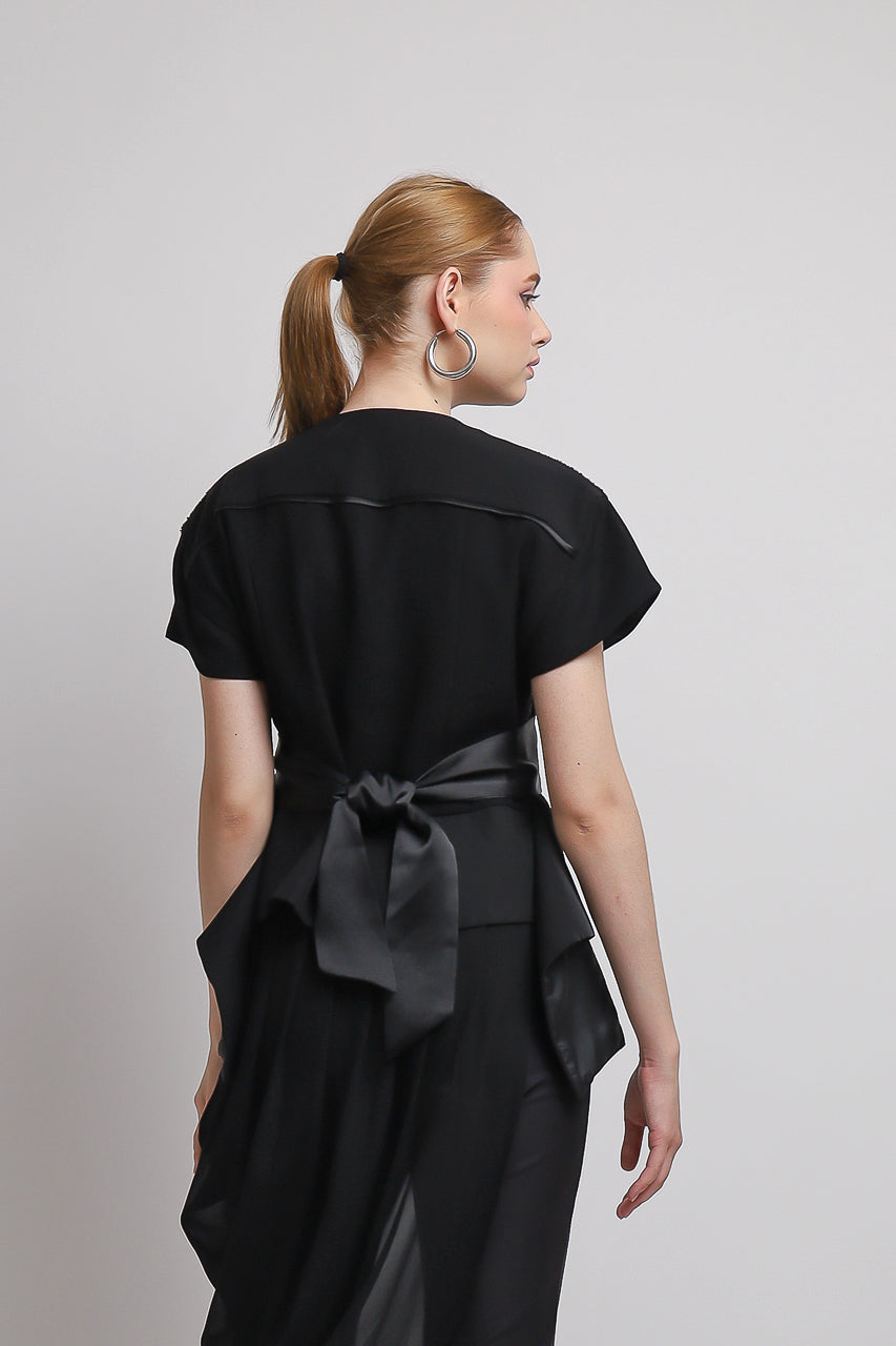 Bloom et Champs Tassel Glitter Top/Chiffon Pants