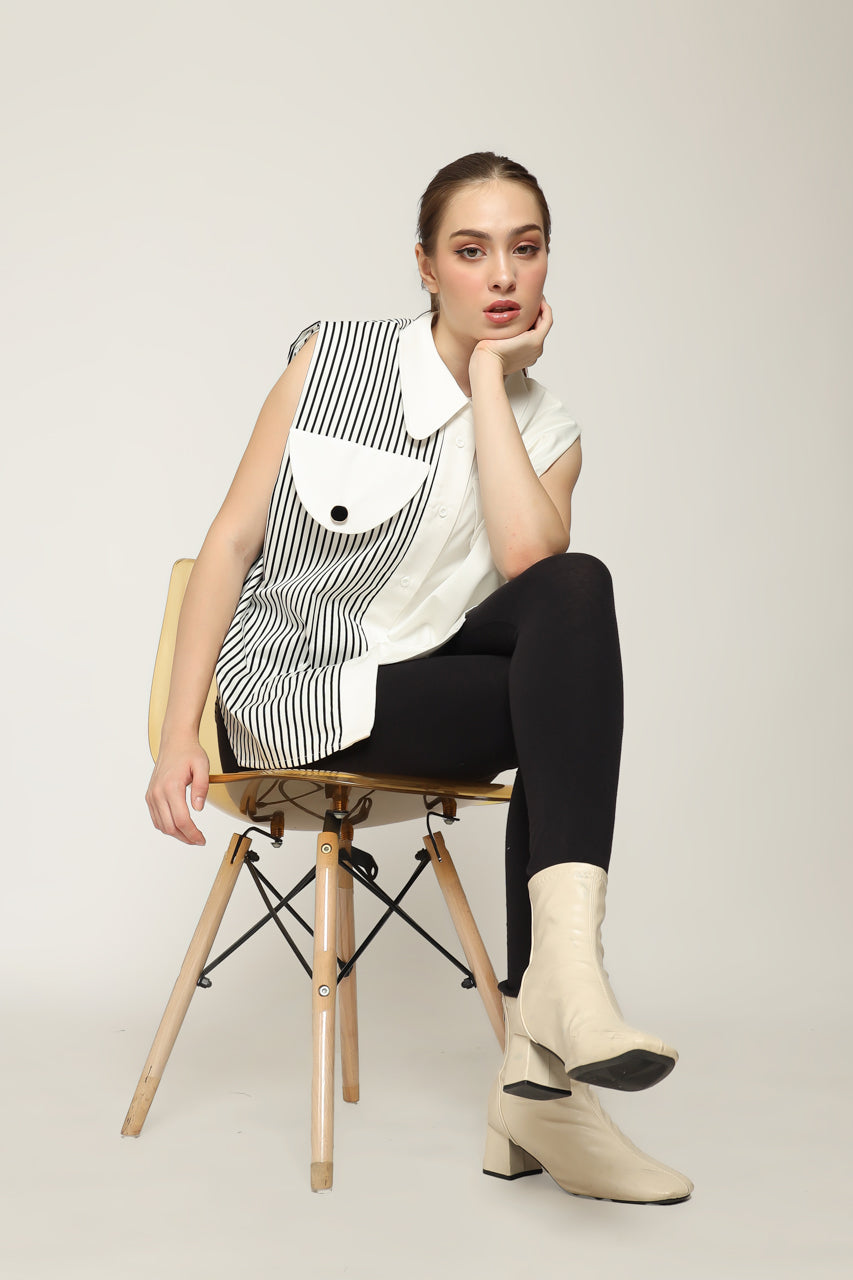 Bloom et Cotton Half Shirt