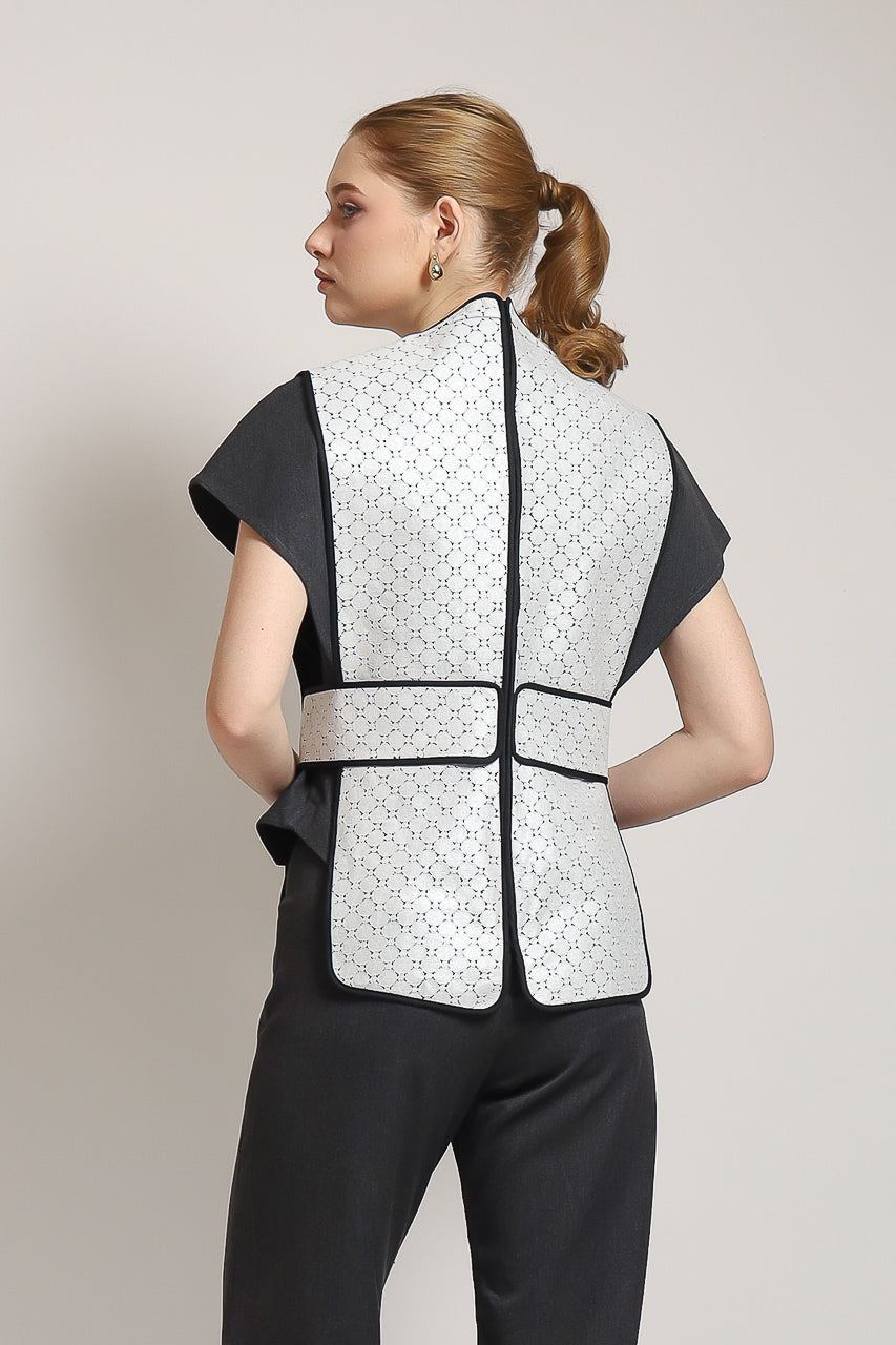 Bloom et Champs Salem List Blouse / DT Pants Grey